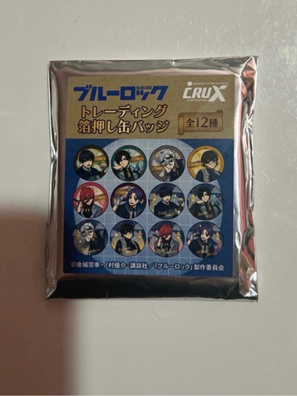 Blue Lock Seeker Series Foil Stamped Badge Yoichi Isagi